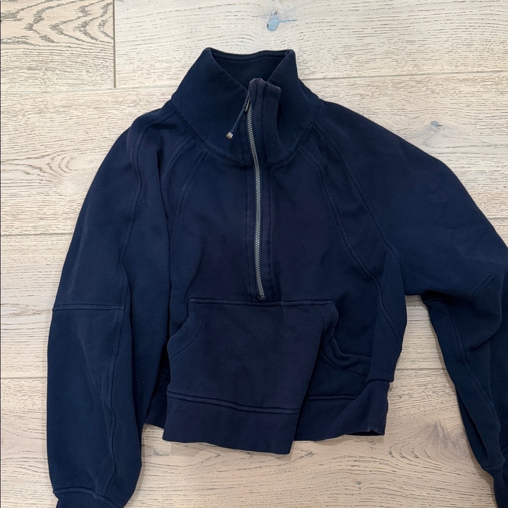 Lululemon Scuba Oversized Funnel-Neck Half Zip